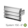 150-GRILLE-FLAT-STAINLESS STEEL