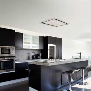 Anzi Ceiling Hood Pitched Roof - SS