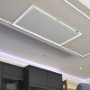 90cm ceiling cooker hood surround led lights