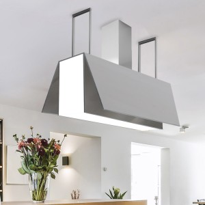 100cm Angelo Island Hood Stainless Steel