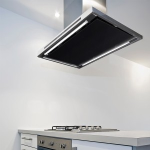 90cm Linea Island Slimline Stainless Steel