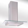 60cm Flat Hood with Straight Glass 