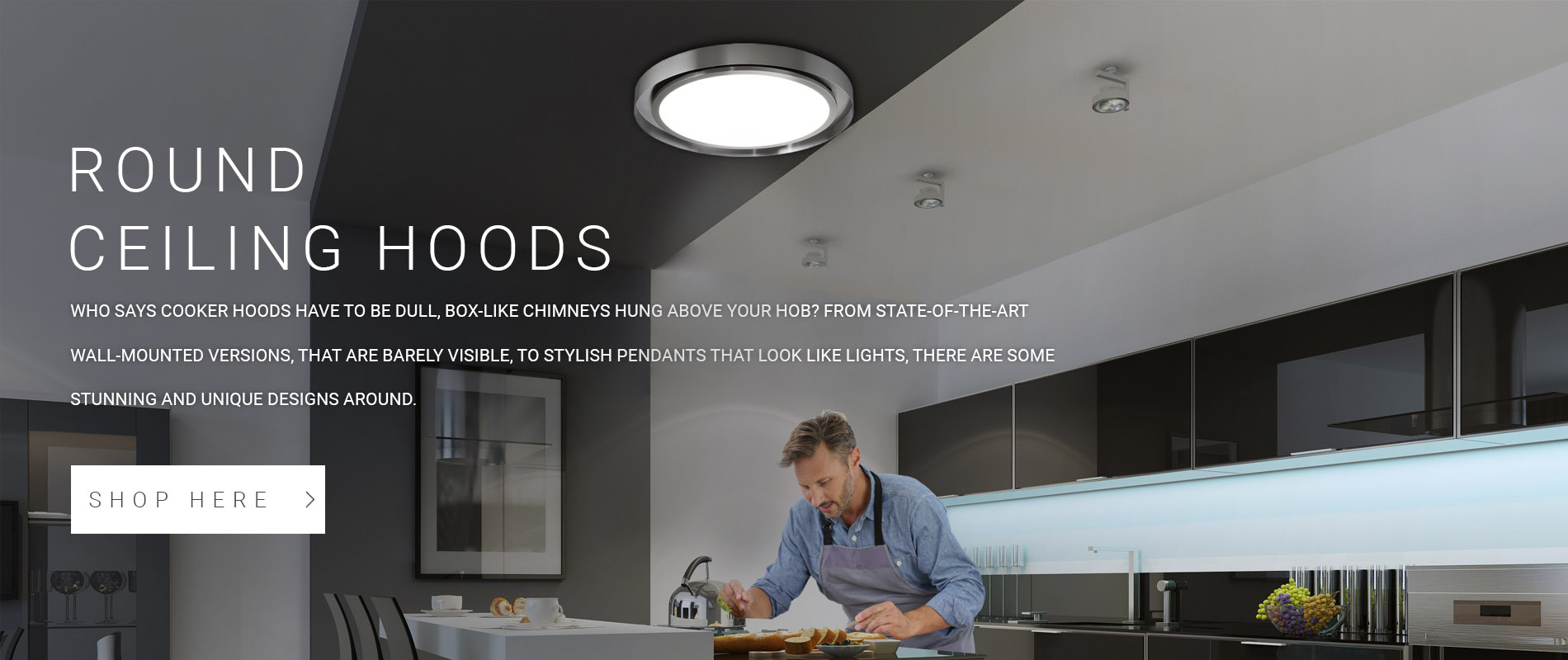 Round Ceiling Cooker Hoods