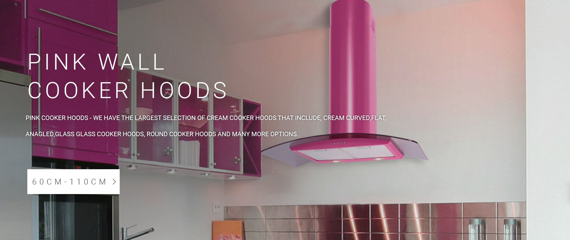 Pink Wall Mounted Cooker Hoods Pink Wall Mounted Cooker Hoods